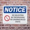Signmission No Soliciting No Trespassing OSHA Notice Sign, Plastic, 10in W x 7in L, 2PK OS-2PACK-NS-P-710-L-14831 - alternate 2